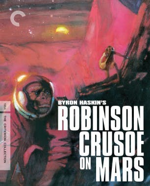 Criterion cover art for Robinson Crusoe on Mars