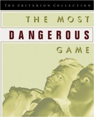 Criterion cover art for The Most Dangerous Game
