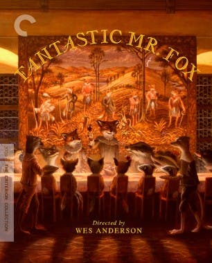 Criterion cover art for Fantastic Mr. Fox