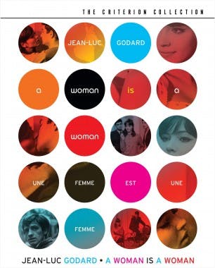 Criterion cover art for A Woman Is a Woman