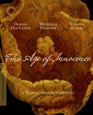 Criterion cover art for The Age of Innocence