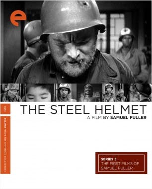Criterion cover art for The Steel Helmet
