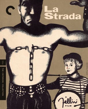 Criterion cover art for La strada