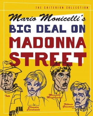 Criterion cover art for Big Deal on Madonna Street