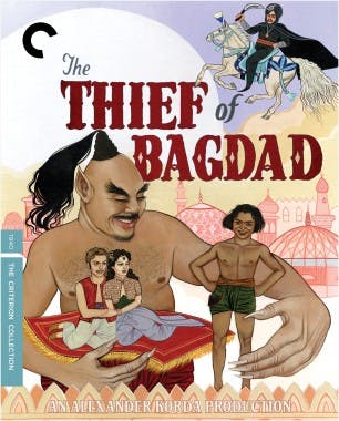 Criterion cover art for The Thief of Bagdad