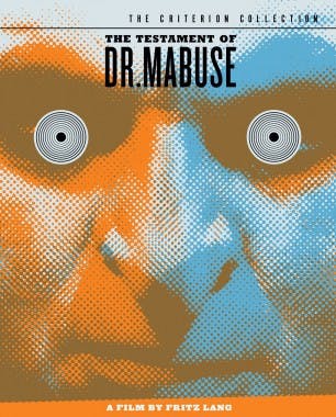 Criterion cover art for The Testament of Dr. Mabuse