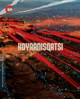 Criterion cover art for Koyaanisqatsi