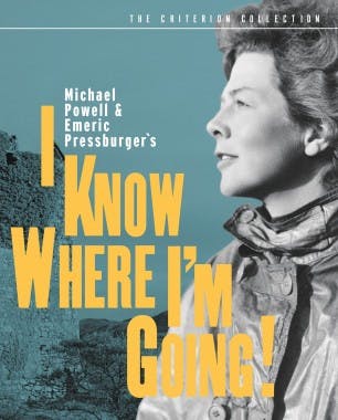 Criterion cover art for I Know Where I’m Going!