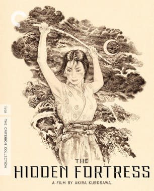 Criterion cover art for The Hidden Fortress