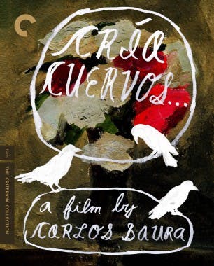 Criterion cover art for Cría cuervos . . .