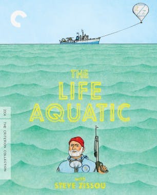 Criterion cover art for The Life Aquatic with Steve Zissou