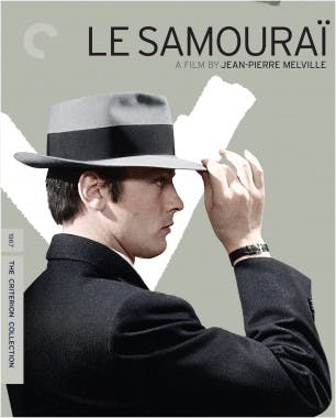 Criterion cover art for Le samouraï