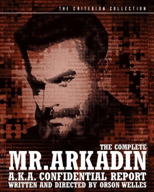 Criterion cover art for The Complete Mr. Arkadin