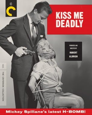 Criterion cover art for Kiss Me Deadly