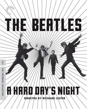 Criterion cover art for A Hard Day’s Night