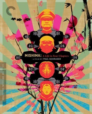 Criterion cover art for Mishima: A Life in Four Chapters