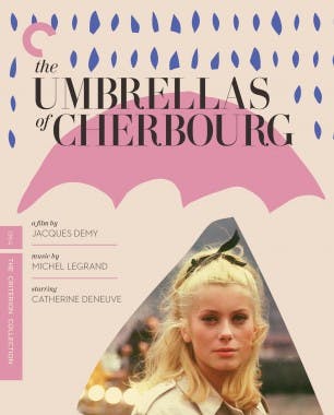 Criterion cover art for The Umbrellas of Cherbourg