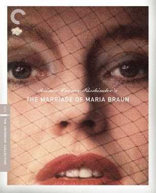 Criterion cover art for The Marriage of Maria Braun