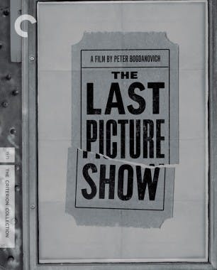 Criterion cover art for The Last Picture Show