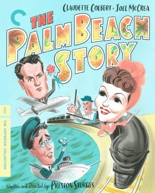 Criterion cover art for The Palm Beach Story