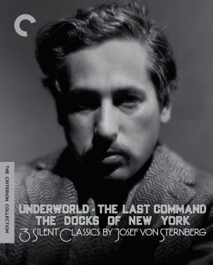 Criterion cover art for 3 Silent Classics by Josef von Sternberg