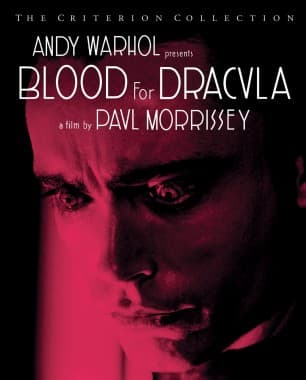 Criterion cover art for Blood for Dracula