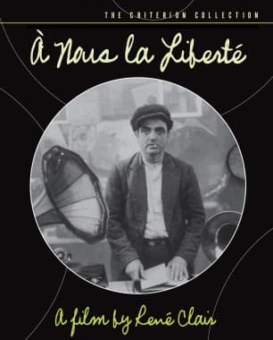 Criterion cover art for À nous la liberté