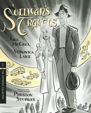 Criterion cover art for Sullivan’s Travels