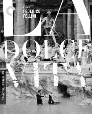 Criterion cover art for La dolce vita