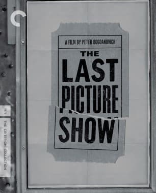 Criterion cover art for The Last Picture Show